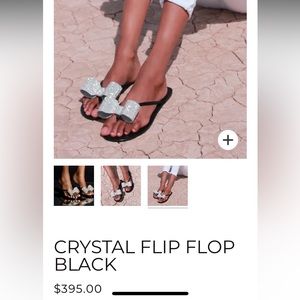 BNWOT AMINAH ABDUL JILLIL RHINESTONE SANDAL